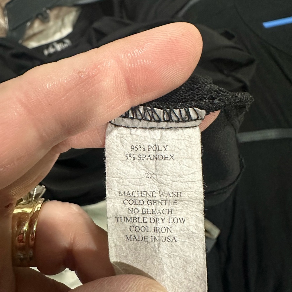Black Tunic Top - Picture 5 of 5